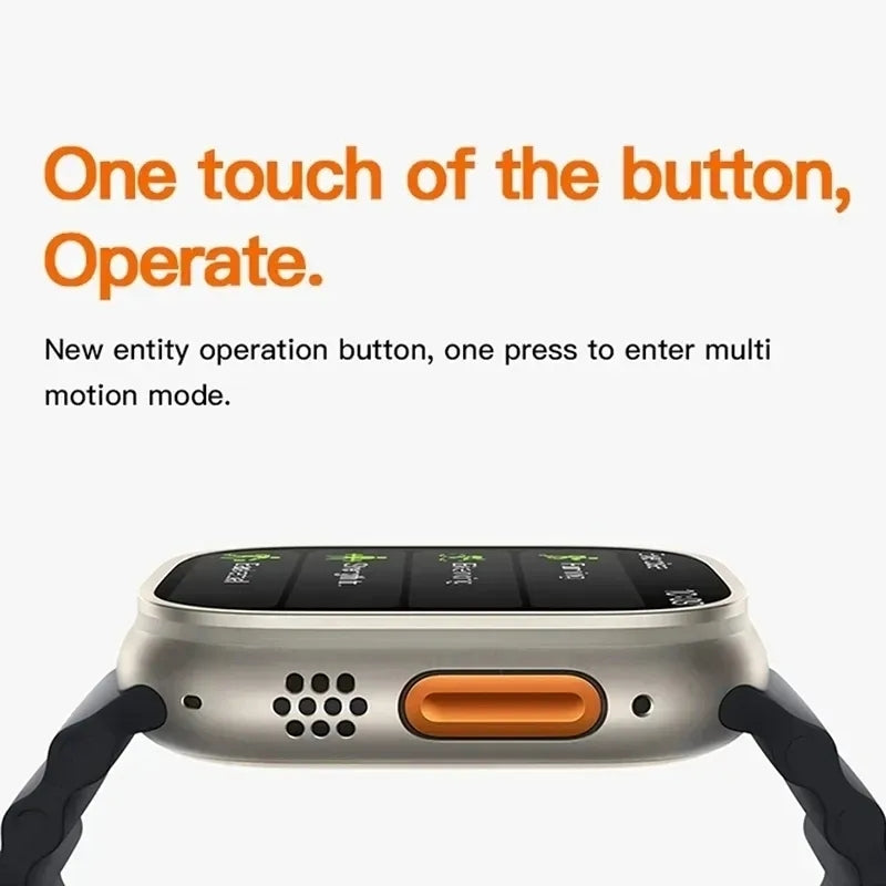 T900 Pro Ultra 2 Smart Watch | 2.19″ Full Touch IPS Display | Bluetooth 5.3 & Wireless Charging