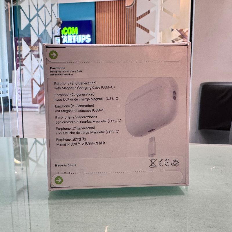 White AirPods Pro 2 | 2nd Generation | Wireless Earbuds with Seamless Sound & Smart Features