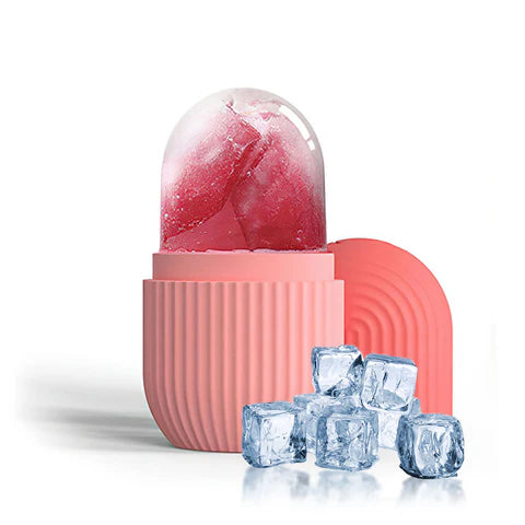 Reusable Facial Ice Roller for Face & Body || Shrinks Pores, Soothes Skin, Enhances Glow | Random Color